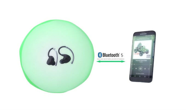 Bluetooth 5対応で高速通信ができる