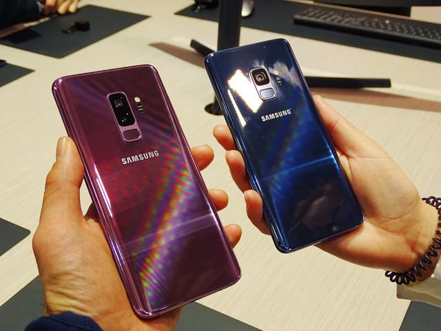 2018年のGalaxy Sシリーズは「S9/S9+」の2機種が登場