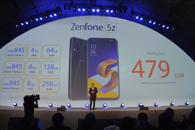 最新のCPUを搭載しながら価格を抑えた「ZenFone 5Z」は6月発売予定