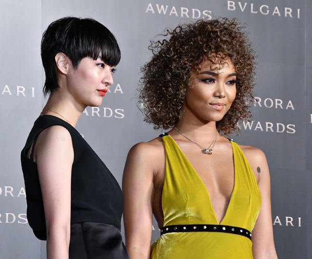 クリスタル・ケイ、シシド・カフカ【写真:竹内みちまろ】