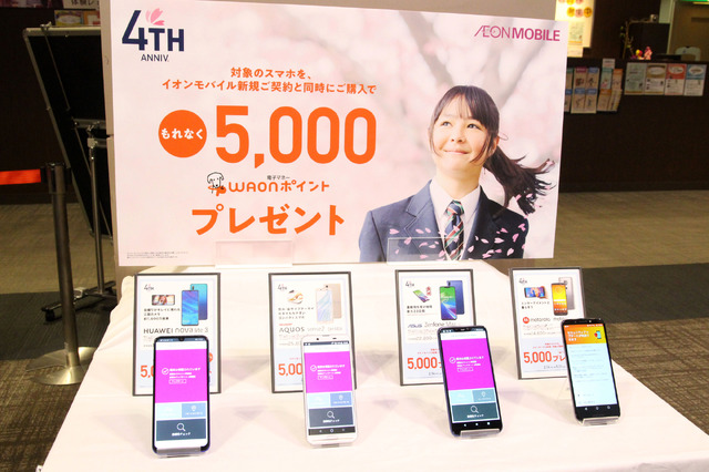 スマホお買い得キャンペーンの対象端末