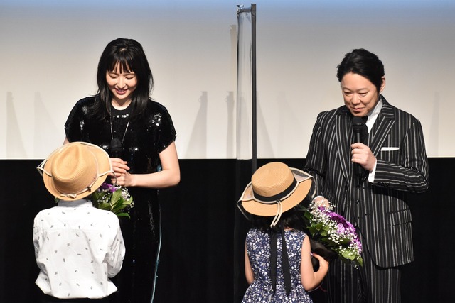 長澤まさみ、阿部サダヲ、郡司翔、浅田芭路【撮影：こじへい】