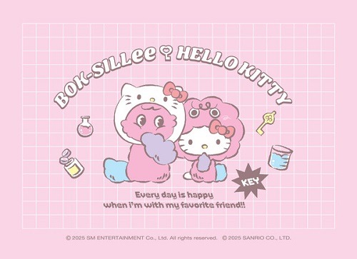 SHINee・キーとハローキティのコラボ
