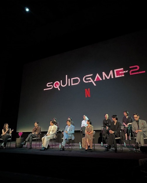 「TUDUM 2025」に参加した『イカゲーム』出演俳優ら