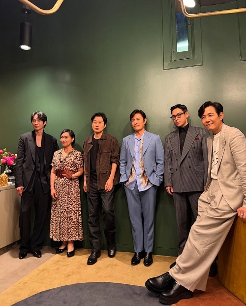 イベントに参加した韓国俳優たち