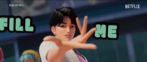『KPOPガールズ!デーモン・ハンターズ』のジヌ