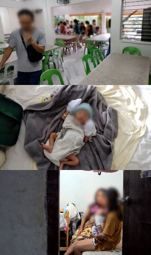 55歳の韓国人と赤ちゃん、14歳のフィリピン少女