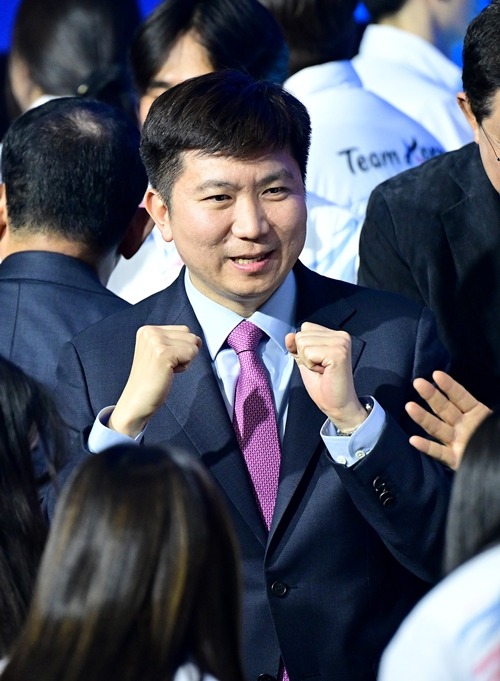大韓体育会ユ・スンミン会長