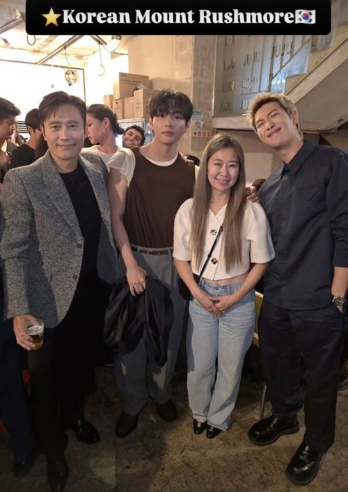 イ・ビョンホン、マギー・カン監督、V、RM