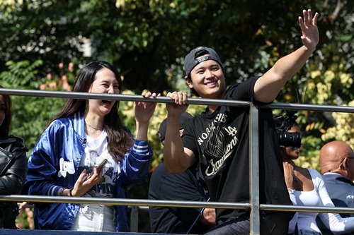 大谷翔平、真美子さん