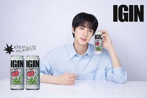 JINがアンバサダーを務めた「IGIN」