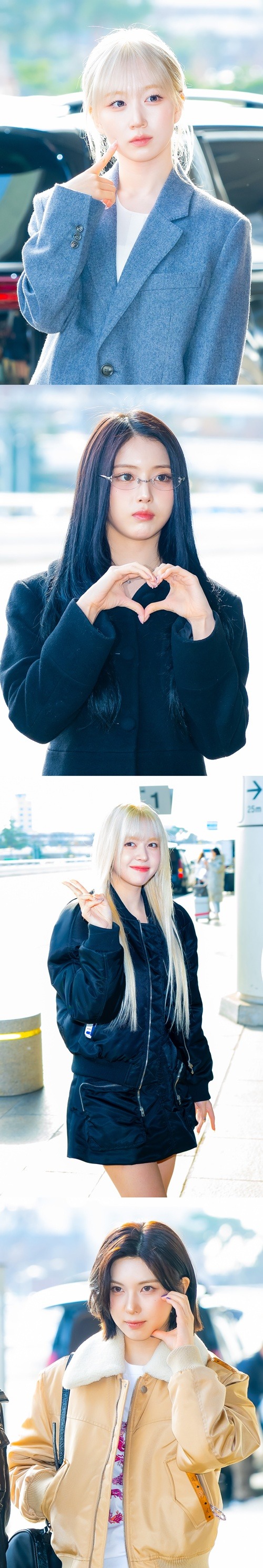 へウォン、ジウ、リリー、ベイ