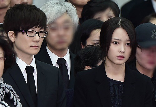 ソ・テジ（左）とイ・ウンソン