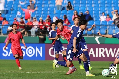 U-23アジアカップ準決勝、日本対韓国
