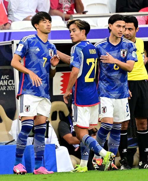 久保建英、三笘薫、南野拓実