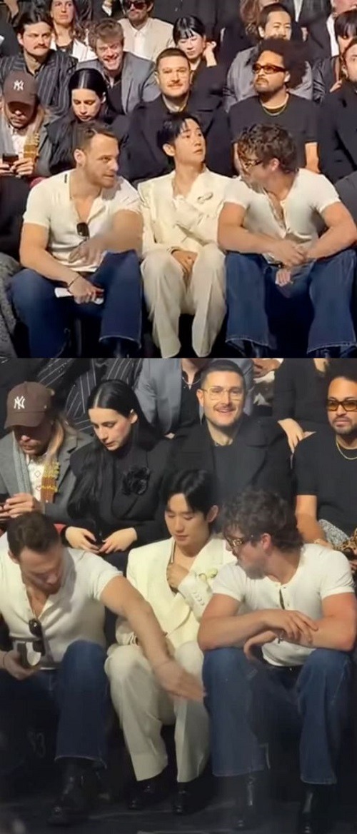 居心地の悪そうなチョン・ヘイン