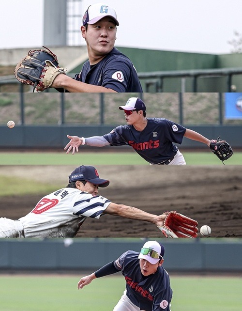 上からナ・スンヨプ、コ・スンミン、キム・ドンヒョク、キム・セミン