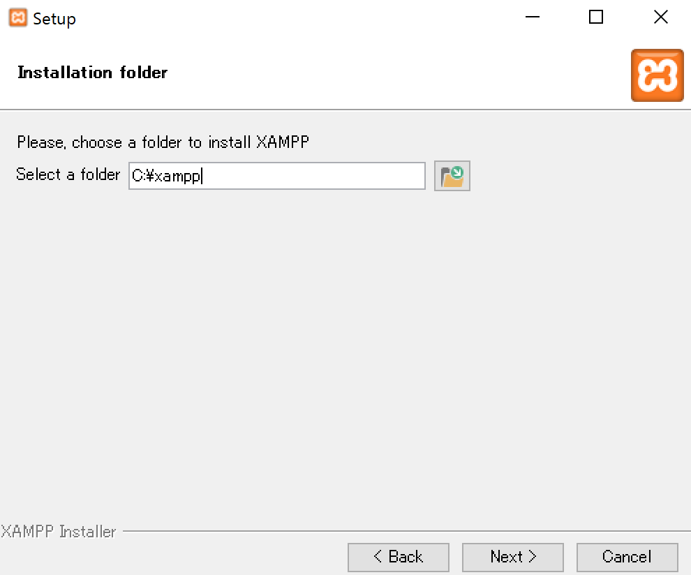 installation folder