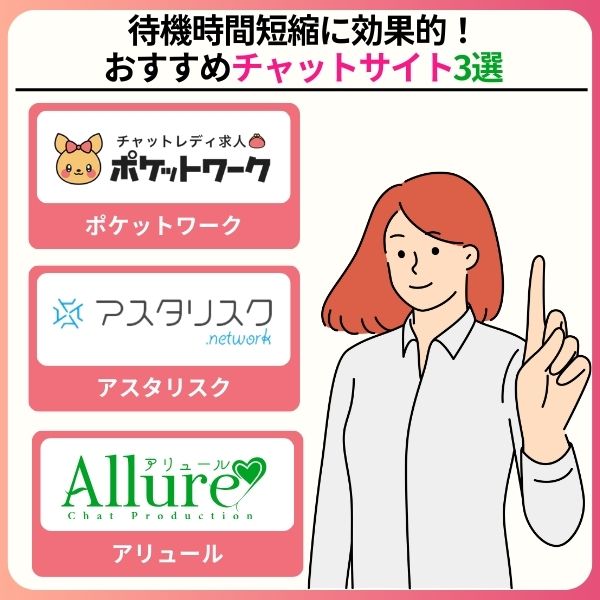 chatlady waiting time 05 - チャットレディの待機時間が辛い？効率的に稼ぐための完全攻略法