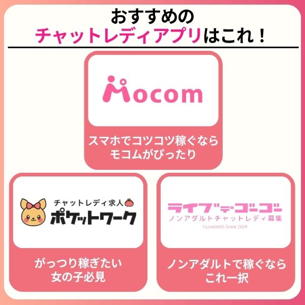 チャットレディアプリの概要