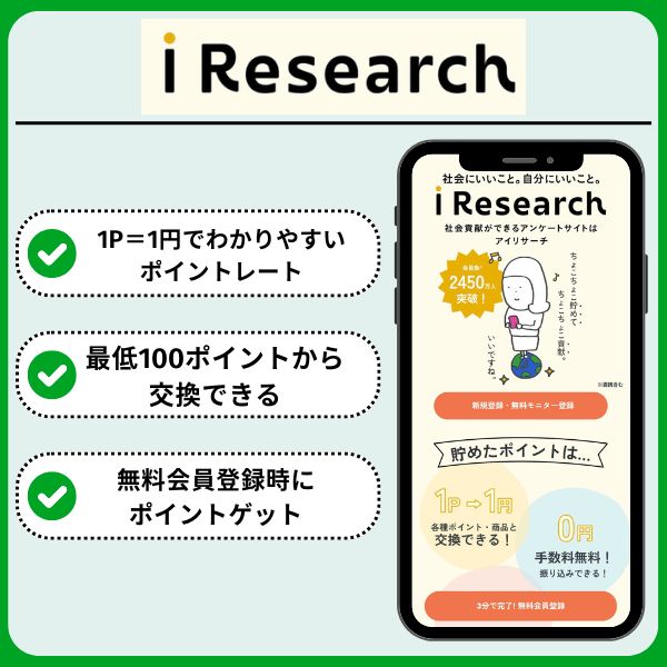 アイリサーチの概要