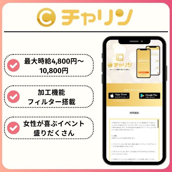 チャリンの概要