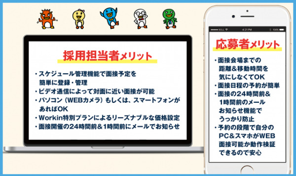 求人情報サービス Workin Jp ワーキン と Biograph バイオグラフ のweb面接システムが連携 Dreamnews Rbb Today 求人情報サービス Workin Jp ワーキン と Biograph バイオグラフ のweb面接システムが連携 Dreamnews Rbb Today