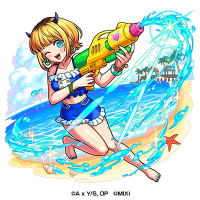 水属性 ★6 トロピカルガール MEMちょ (進化) CV:大久保瑠美