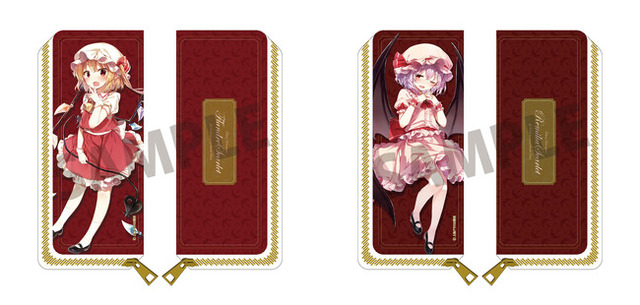 東方Project キャラクターウォレット 14 フランドール・スカーレット illust.shnva / 15 レミリア・スカーレット illust.shnva