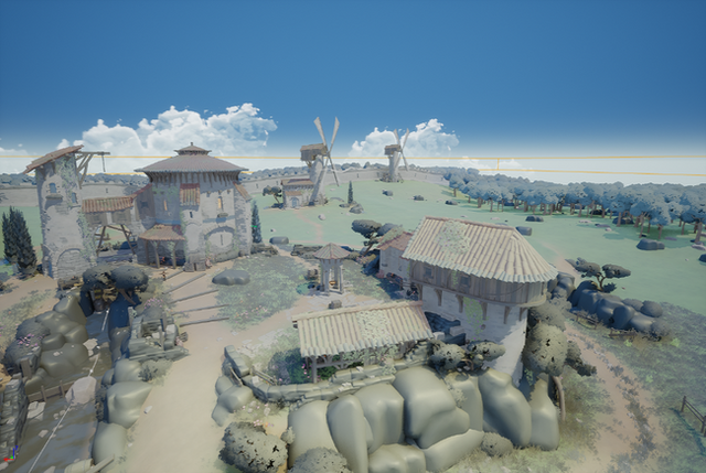 制作イメージ(ゲーム背景)