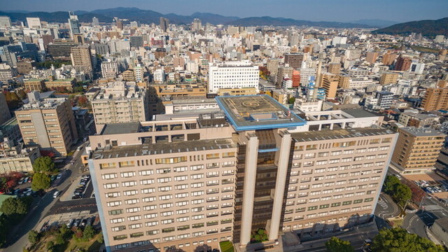 岡山大学鹿田キャンパス(岡山市北区)