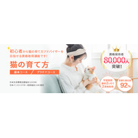 「猫の育て方コース」をリニューアルしました。（株式会社新生技術開発研究所 本社：福岡県、代表取締役：石丸大輔）
