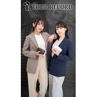 高級レザーブランド「TOUR RECORD」 クロコダイルシリーズ新ロゴ発表、石原あこさんが新たに公式モデルに就任！ ～巨大クロコダイル革と公式モデル2名で、イベント＆キャンペーン展開～