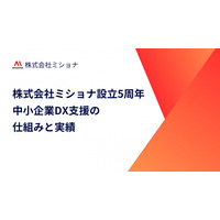 株式会社ミショナ設立5周年！中小企業DX支援の仕組みと実績