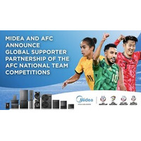 MideaがAFC代表チーム大会のグローバル・サポーターに就任