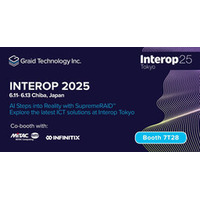 Graid Technology、Interop Japan 2025で次世代AIとHPCストレージを展示