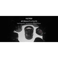 Viltrox AF 85mm F1.4 PRO ソニーEマウント 新発売