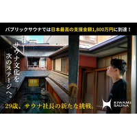 名古屋・大須に「KIWAMI SAUNA」2号店計画。公衆サウナ史上日本一、1,800万円超。クラファンで注目集まる。