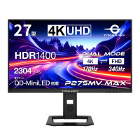 Titan Army、27型4K UHD HDR1400対応ゲーミングモニター「P275MV MAX」発売