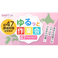 SHIFT AIコミュニティ 47都道府県で超少人数AI共同作業会 「全国開催」全日程確定！2025年7月までに開催完了へ