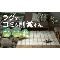 地球と暮らしに優しい家庭用アップサイクルラグ「Re:Rug（リ・ラグ）」シリーズ、cucan（クーカン）から限定販売。