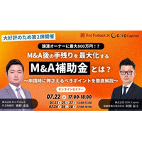 【株式会社CINC】子会社のCINC Capital、経営者向けウェビナー『【大好評のため第2弾開催！】最大800万円！？手残りを最大化するための「M&A補助金」』開催のお知らせ