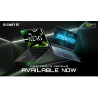 GIGABYTEがAI PCを発表、GIGABYTE AERO X16とGIGABYTE GAMING A16を正式発売