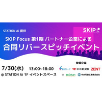 【スタートアップ募集】STATION Ai入居企業による「合同リバースピッチイベント」を7月30日に開催