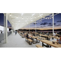 7月19日から新たな飲食空間「EXPOサンセットビアテラス」が大阪・関西万博会場の西エリアにオープン