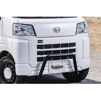【ハイゼットカーゴ】シンプルで取付も簡単にドレスアップ！専用ブルバー発売 fusion FROM SPIEGEL
