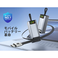RORRYより新時代の充電体験を--超大容量＆超高出力の巻取り式モバイルバッテリー【H4】が新登場予告！