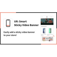 【海外向け】EC アプリ「UR: Smart Sticky Video Banner」を株式会社 UnReact がリリース