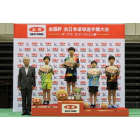 「全農杯2025年全日本卓球選手権大会（ホープス・カブ・バンビの部）」 小学生卓球の日本一が決定！