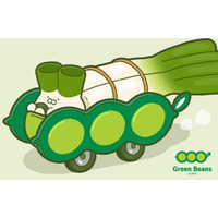 うめぼしちゃんが描く「ネギうさぎ」がネット専用スーパー「Green Beans」の野菜とコラボキャンペーンを開催中！